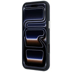 Guess Kevlar Triangle Logo MagSafe dėklas skirtas iPhone 17 Pro Max / 18 Pro Max - Burgundy -- iPhone 17 Pro Max / iPhone...