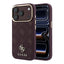 Guess Peony 4G Small Logo MagSafe dėklas iPhone 17 Pro / 18 Pro - Bordelis -- iPhone 17 Pro / iPhone 18 Pro