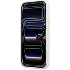 Guess Peony 4G Small Logo MagSafe dėklas iPhone 17 Pro Max / 18 Pro Max - Smėlio -- iPhone 17 Pro Max / iPhone 18 Pro Max
