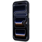 Guess Perforated 4G Aukso Logo Magsafe Dėklas iPhone 18 Pro / 17 Pro - Bordo -- iPhone 18 Pro / iPhone 17 Pro