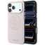 Guess Perforated 4G Gold Logo MagSafe dėklas iPhone 17 Pro Max / 18 Pro Max - Rožinis -- iPhone 17 Pro Max / iPhone 18...