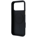 Guess Perforated 4G Gold Logo MagSafe dėklas iPhone 17 Pro Max / 18 Pro Max - Rožinis -- iPhone 17 Pro Max / iPhone 18...