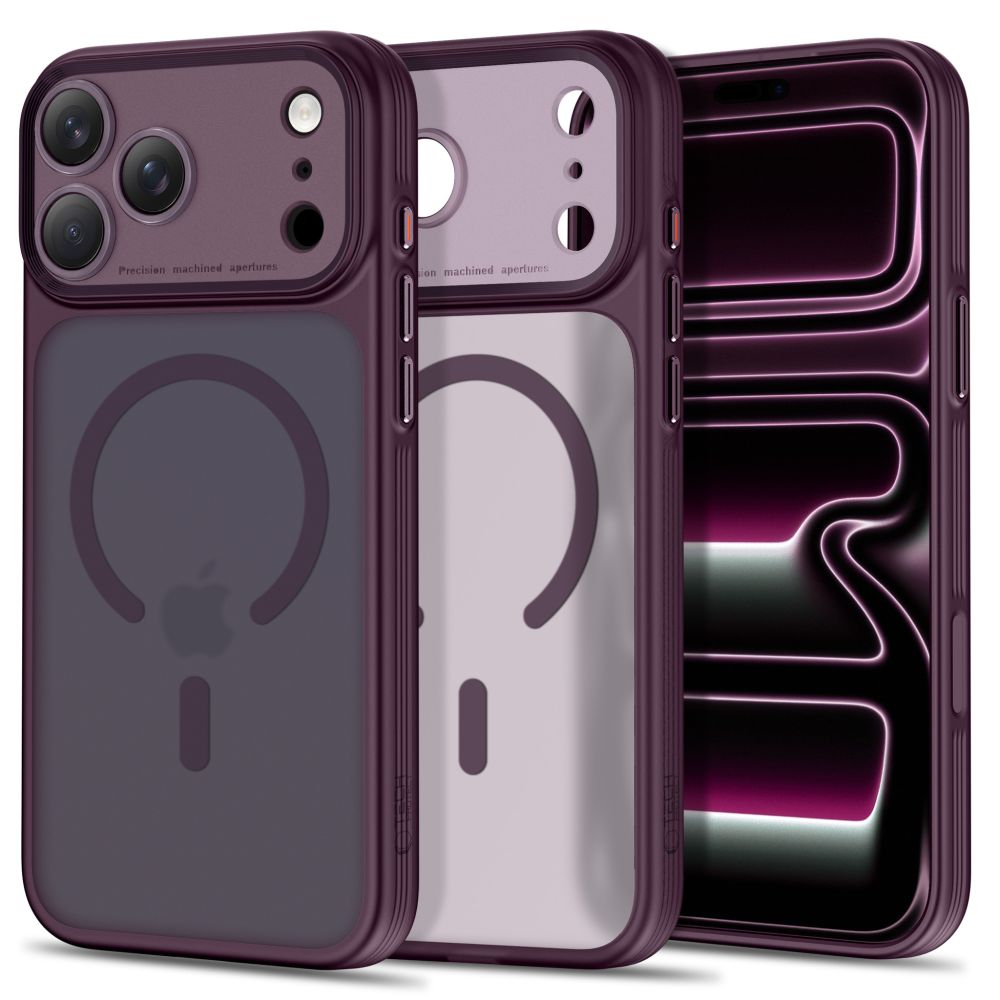 Tech-Protect MagPrime MagSafe CC dėklas skirtas iPhone 18 Pro Max / 17 Pro Max - bordinis -- iPhone 18 Pro Max / iPhone...