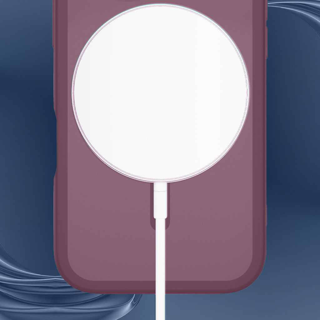 3mk Misty MagCase Deep Cherry dėklas iPhone 17 Pro Max / 18 Pro Max - burgundinis -- iPhone 17 Pro Max / iPhone 18 Pro Max