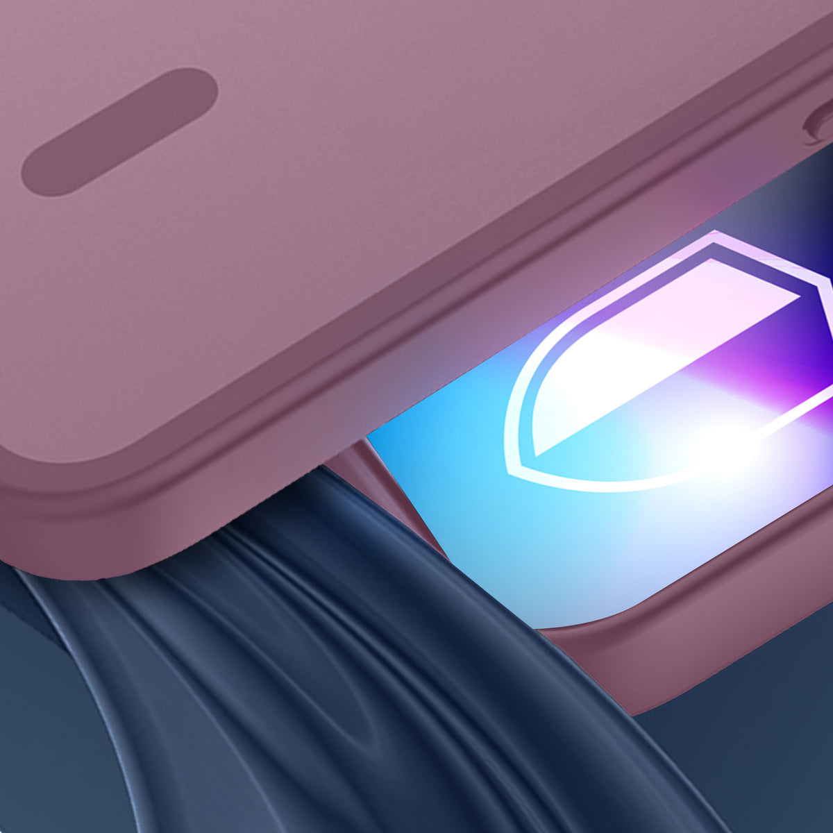3mk Misty MagCase Deep Cherry dėklas iPhone 17 Pro / 18 Pro - burgundinis -- iPhone 17 Pro / iPhone 18 Pro
