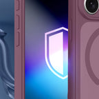 3mk Misty MagCase Deep Cherry dėklas iPhone 17 Pro / 18 Pro - burgundinis -- iPhone 17 Pro / iPhone 18 Pro