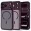 Tech-Protect MagPeak MagSafe CC dėklas Apple iPhone 18 Pro / 17 Pro - tamsiai raudona matinė -- iPhone 18 Pro / iPhone 17 Pro
