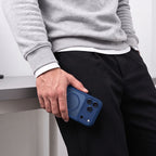 Tech-Protect MagPeak MagSafe CC dėklas Apple iPhone 18 Pro / 17 Pro - matinė tamsiai mėlyna -- iPhone 18 Pro / iPhone 17 Pro