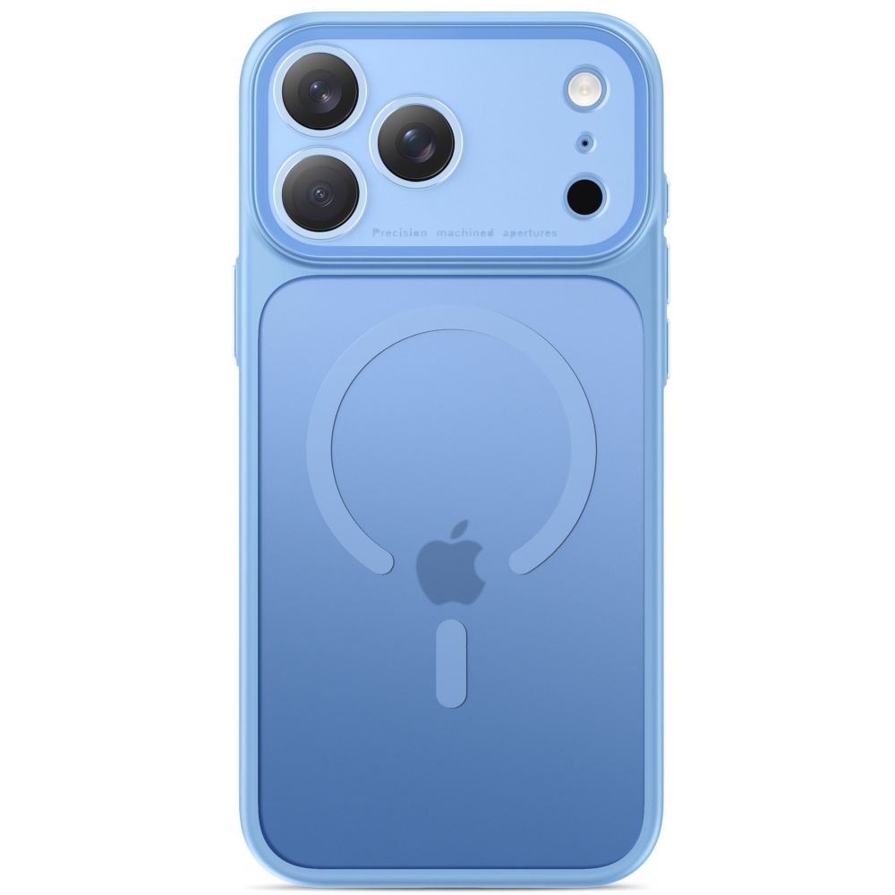 Tech-Protect MagPrime MagSafe CC Dėklas iPhone 18 Pro Max / 17 Pro Max - Matinis Šviesus Mėlynas -- iPhone 18 Pro Max /...