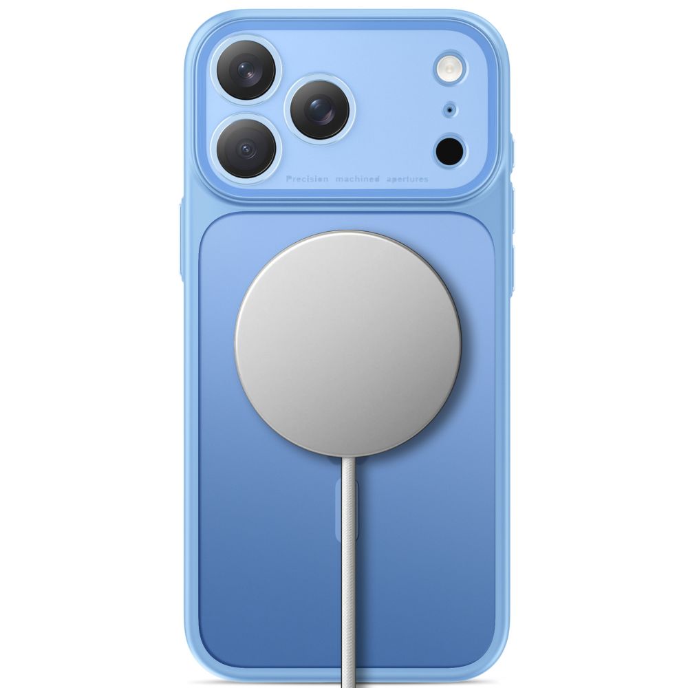 Tech-Protect MagPrime MagSafe CC Dėklas iPhone 18 Pro Max / 17 Pro Max - Matinis Šviesus Mėlynas -- iPhone 18 Pro Max /...