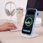 Tech-Protect MagPrime MagSafe CC Dėklas iPhone 18 Pro Max / 17 Pro Max - Matinis Šviesus Mėlynas -- iPhone 18 Pro Max /...