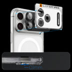 Spigen Optik Pro XL Glas.tR EZ Fit grūdintas stiklas fotoaparato ekrano apsaugiklis skirtas Apple iPhone 18 Pro - Tamsi...