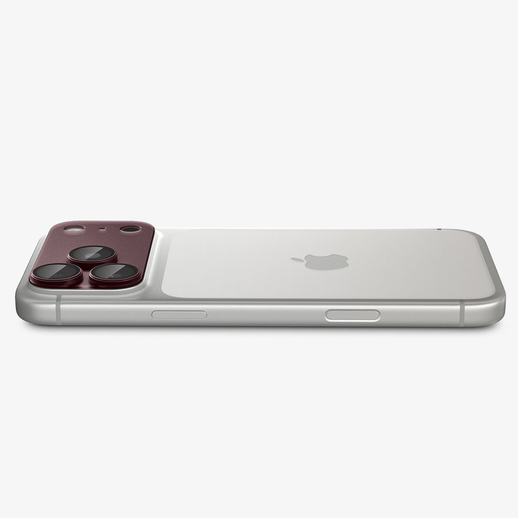 Spigen Optik Pro XL GLAS.TR EZ FIT grūdinto stiklo apsauga iPhone 18 Pro Max - Tamsi vyšnia -- iPhone 18 Pro Max