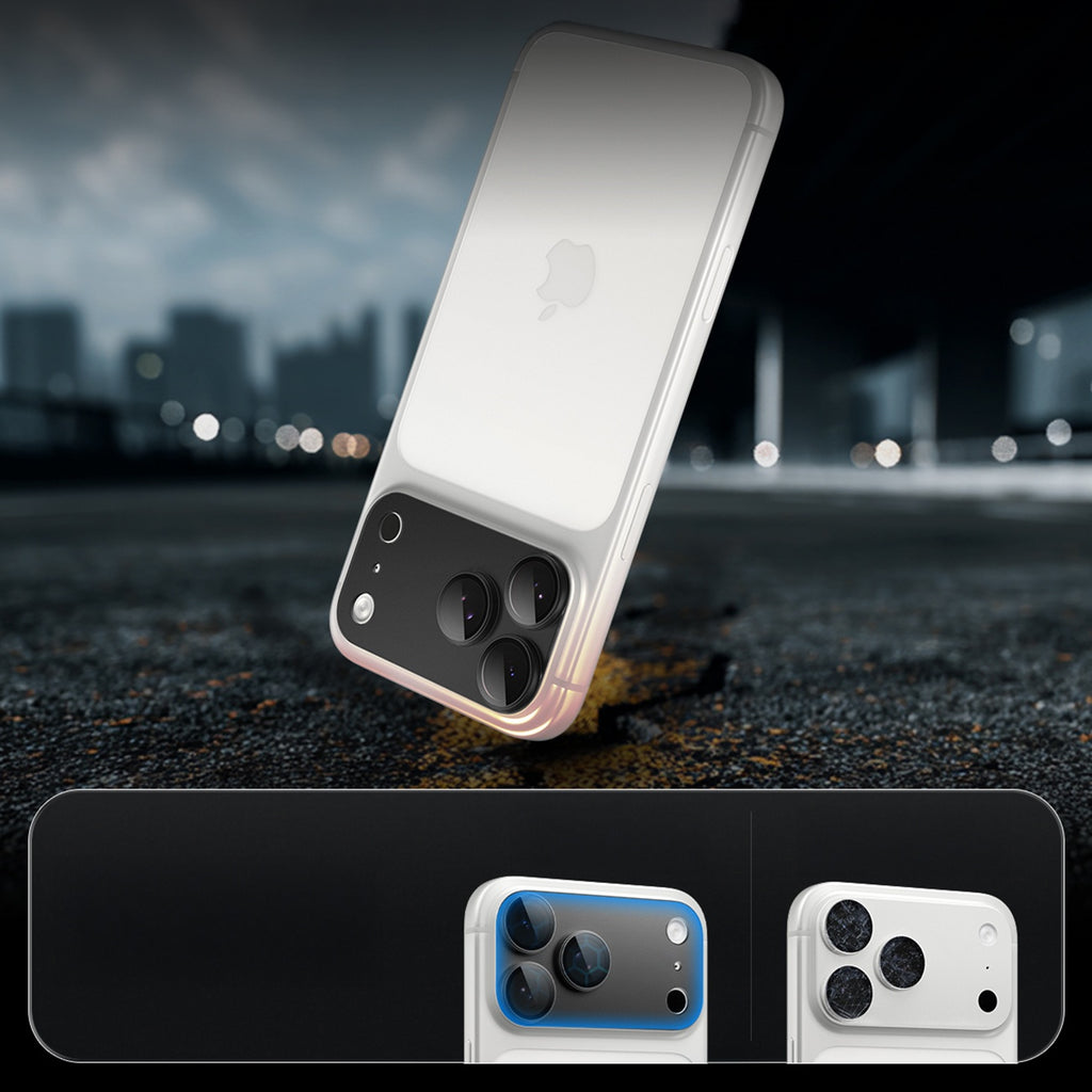 Spigen Optik Pro XL Glas.tR EZ Fit grūdintas stiklas fotoaparato ekrano apsaugiklis skirtas Apple iPhone 18 Pro Max -...