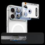Spigen Optik Pro XL GLAS.TR EZ FIT grūdinto stiklo apsauga iPhone 18 Pro Max - Šviesi mėlyna -- iPhone 18 Pro Max