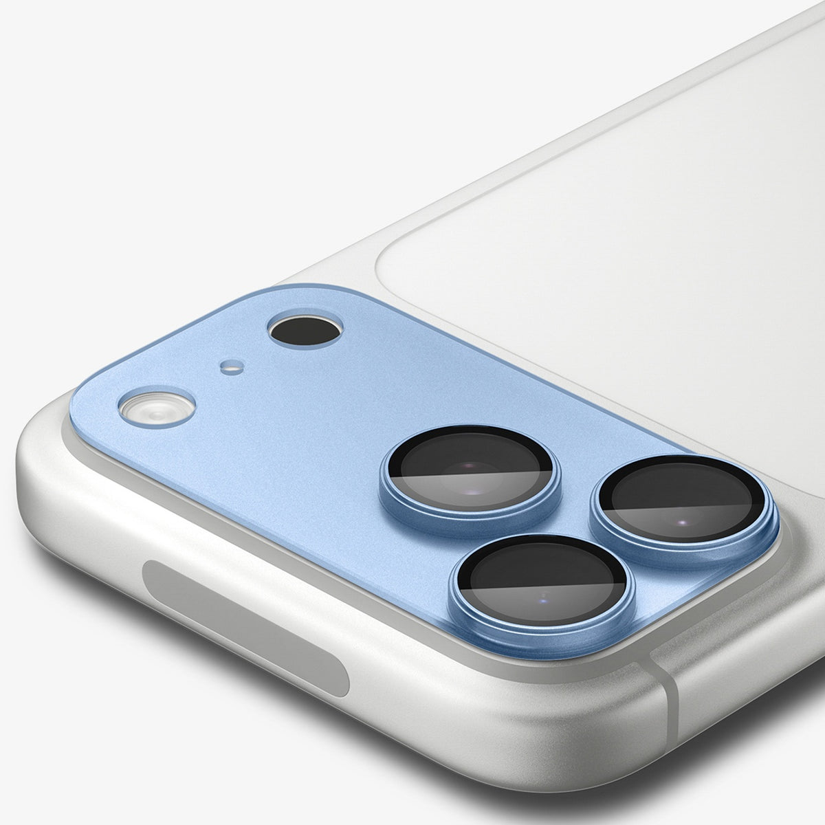 Spigen Optik Pro XL GLAS.TR EZ FIT grūdinto stiklo apsauga iPhone 18 Pro Max - Šviesi mėlyna -- iPhone 18 Pro Max