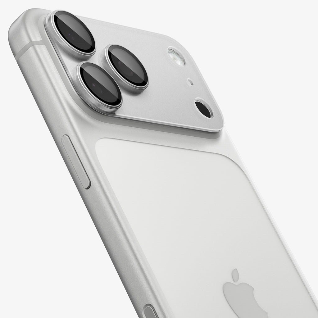 Spigen Optik Pro XL GLAS.TR EZ FIT grūdinto stiklo apsauga iPhone 18 Pro Max - Sidabrinė -- iPhone 18 Pro Max