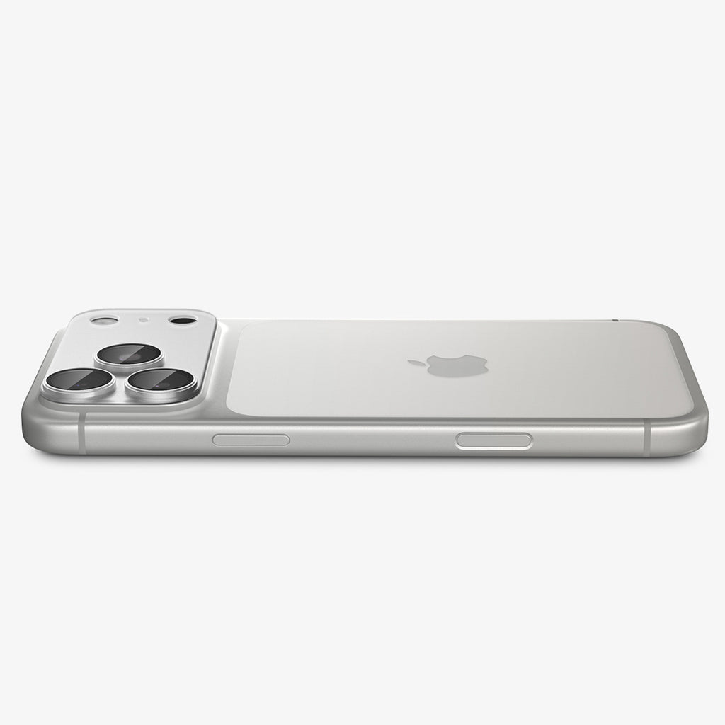 Spigen Optik Pro XL GLAS.TR EZ FIT grūdinto stiklo apsauga iPhone 18 Pro Max - Sidabrinė -- iPhone 18 Pro Max