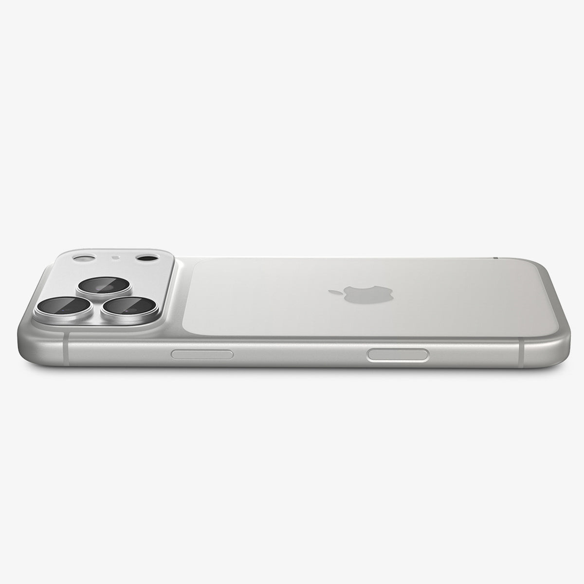 Spigen Optik Pro XL GLAS.TR EZ FIT grūdinto stiklo apsauga iPhone 18 Pro Max - Sidabrinė -- iPhone 18 Pro Max