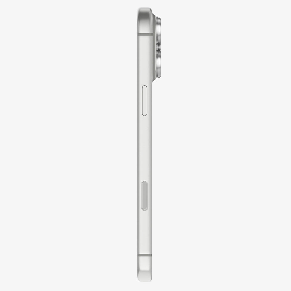 Spigen Optik Pro XL GLAS.TR EZ FIT grūdinto stiklo apsauga iPhone 18 Pro Max - Sidabrinė -- iPhone 18 Pro Max