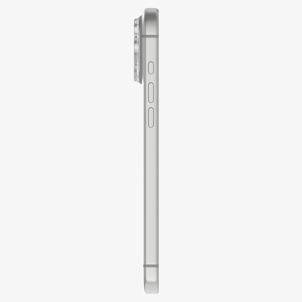 Spigen Optik Pro XL GLAS.TR EZ FIT grūdinto stiklo apsauga iPhone 18 Pro Max - Sidabrinė -- iPhone 18 Pro Max