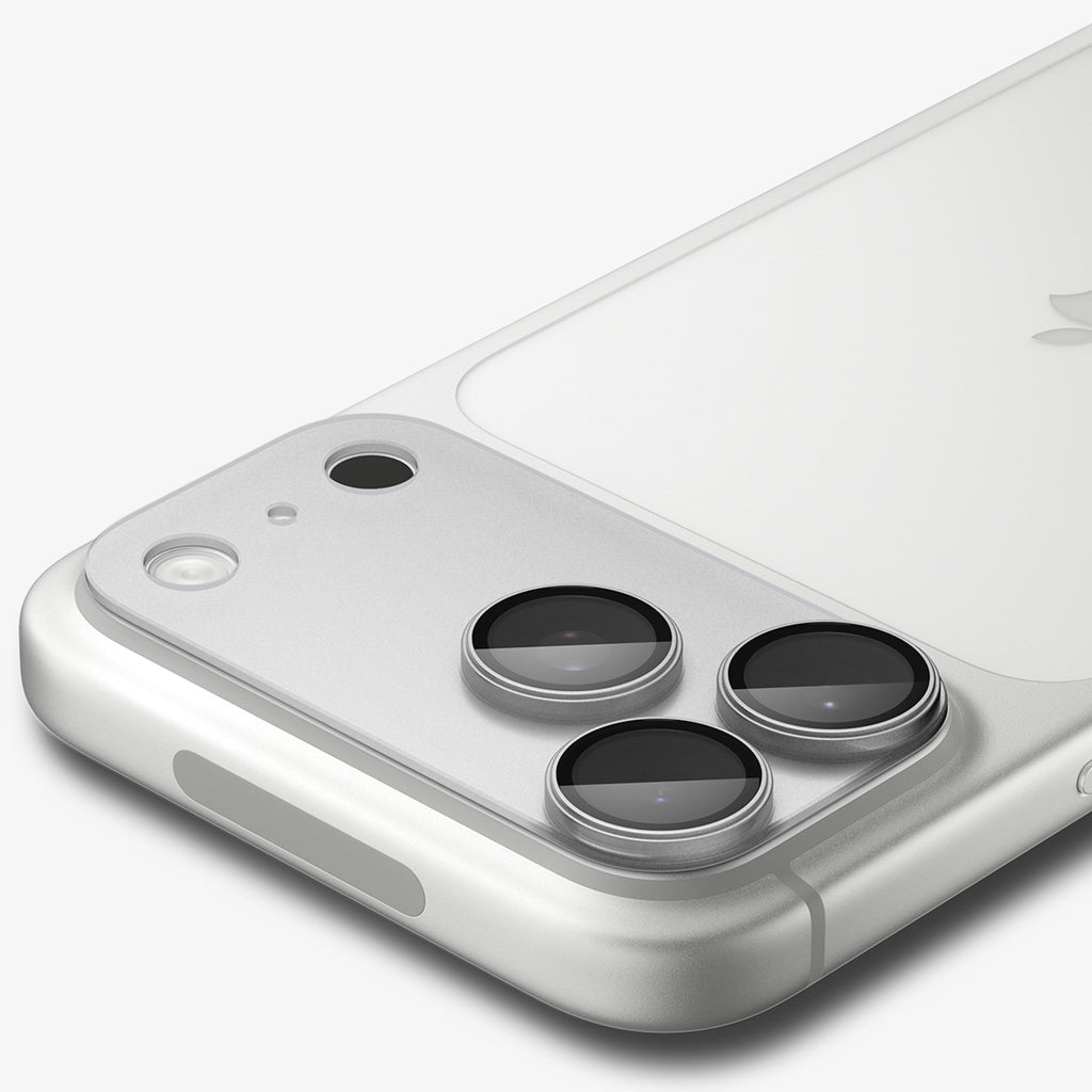 Spigen Optik Pro XL GLAS.TR EZ FIT apsauginis grūdintas stiklas iPhone 18 Pro - sidabrinis -- iPhone 18 Pro