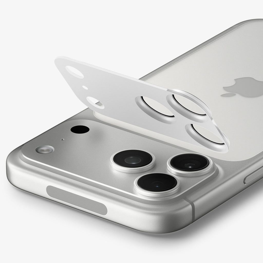 Spigen Optik Pro XL GLAS.TR EZ FIT apsauginis grūdintas stiklas iPhone 18 Pro - sidabrinis -- iPhone 18 Pro