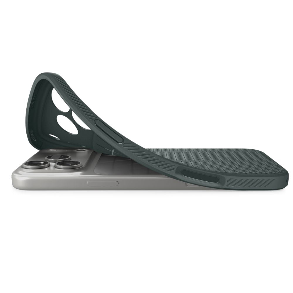 Spigen Athlex Air dėklas iPhone 18 Pro / 17 Pro - žalias -- iPhone 18 Pro / iPhone 17 Pro
