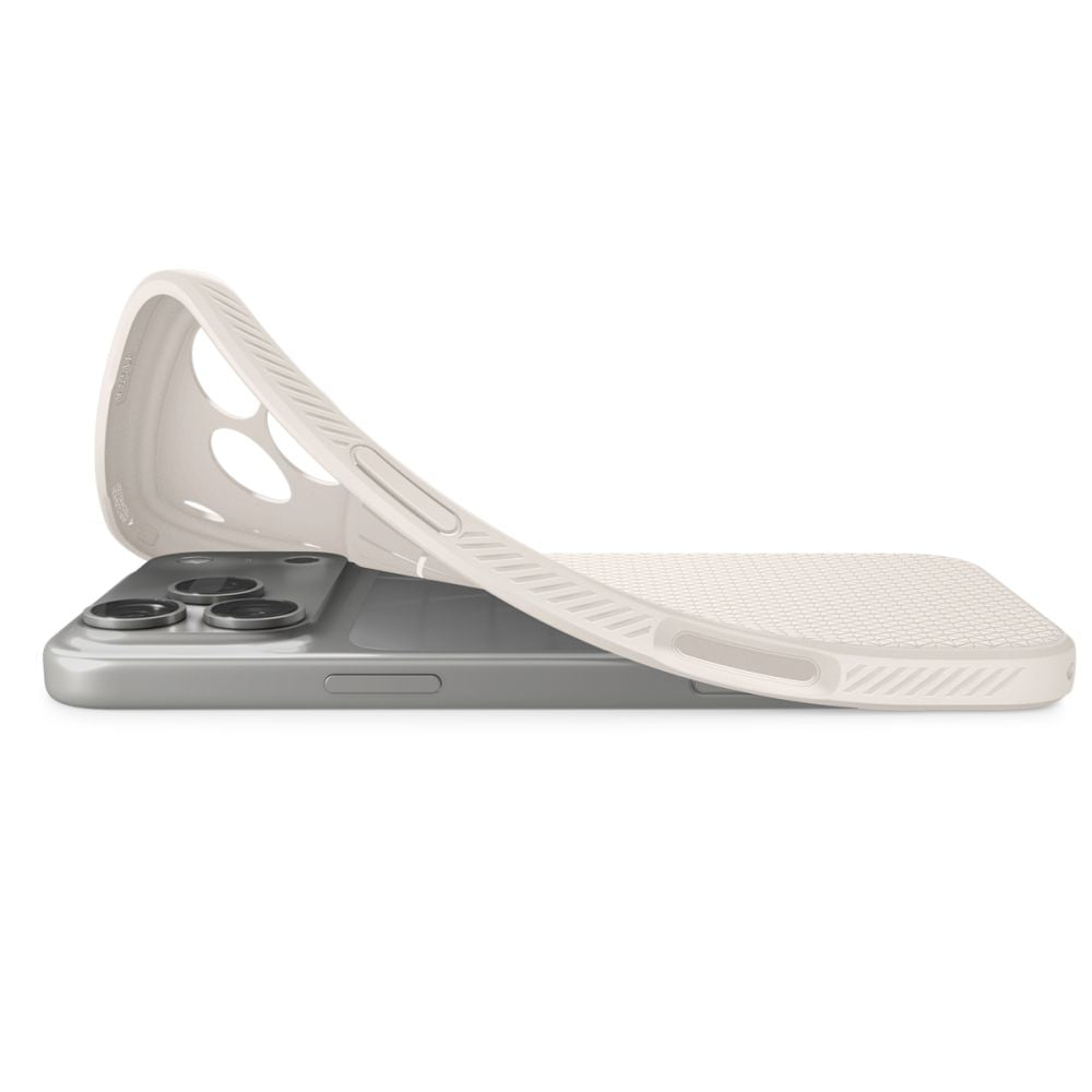 Spigen Liquid Air dėklas iPhone 18 Pro / 17 Pro - titanas -- iPhone 18 Pro / iPhone 17 Pro