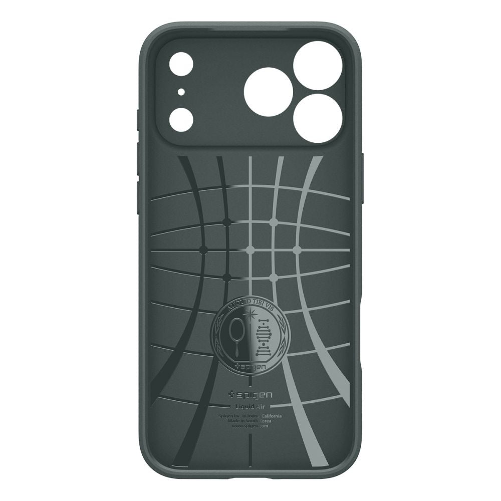 Spigen Liquid Air dėklas iPhone 18 Pro Max / 17 Pro Max - žalias -- iPhone 18 Pro Max / iPhone 17 Pro Max