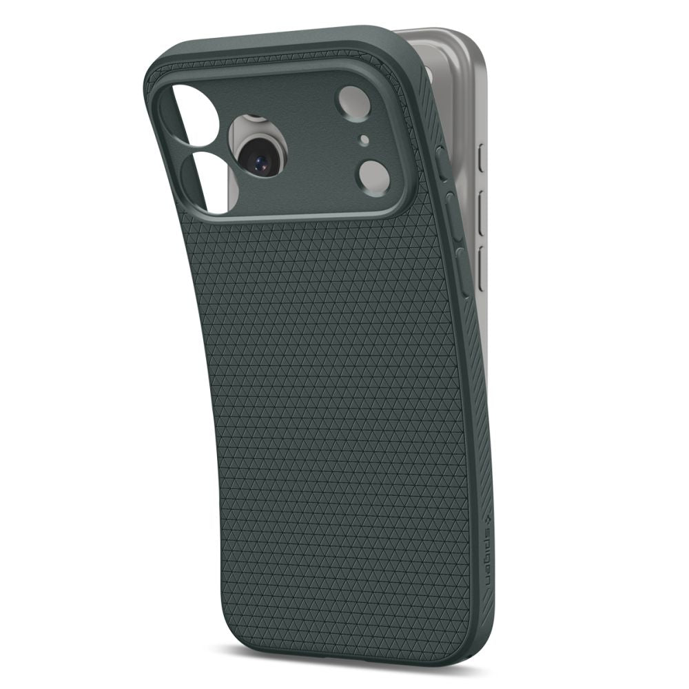 Spigen Liquid Air dėklas iPhone 18 Pro Max / 17 Pro Max - žalias -- iPhone 18 Pro Max / iPhone 17 Pro Max
