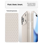 Spigen Liquid Air dėklas iPhone 18 Pro Max / 17 Pro Max - titanas -- iPhone 18 Pro Max / iPhone 17 Pro Max