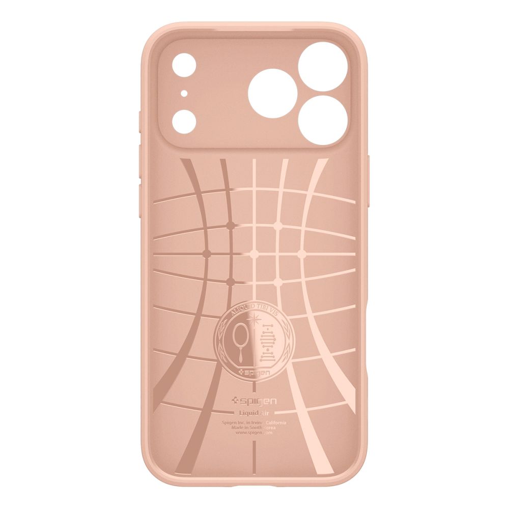 Spigen Liquid Air dėklas iPhone 18 Pro Max / 17 Pro Max - Rožinė -- iPhone 18 Pro Max / iPhone 17 Pro Max