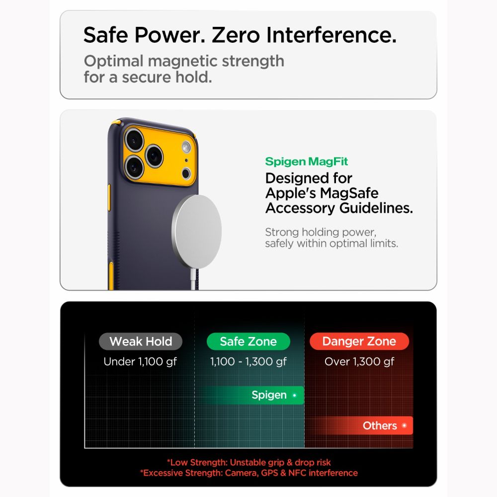 Spigen Nano Pop MagSafe dėklas iPhone 18 Pro / 17 Pro - Mėlyna -- iPhone 18 Pro / iPhone 17 Pro
