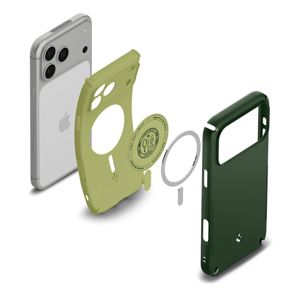 Spigen Nano Pop MagSafe dėklas iPhone 18 Pro Max / 17 Pro Max - Žalia -- iPhone 18 Pro Max / iPhone 17 Pro Max