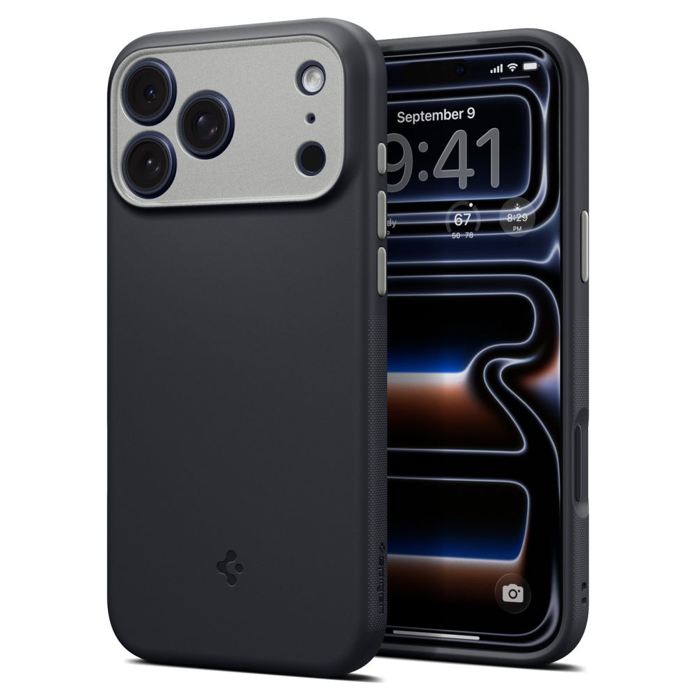 Spigen Nano Pop MagSafe dėklas iPhone 18 Pro Max / 17 Pro Max - Juodas -- iPhone 18 Pro Max / iPhone 17 Pro Max