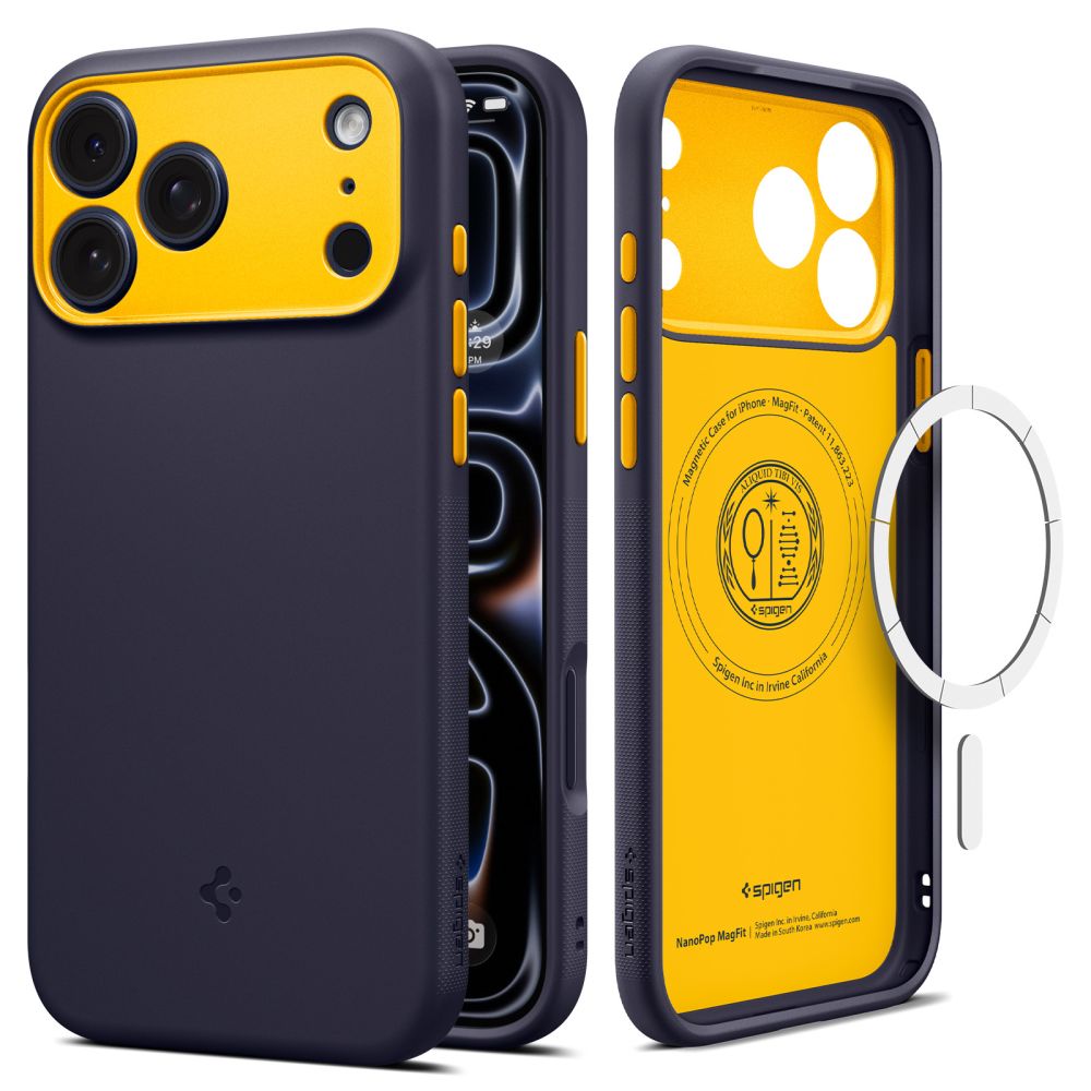 Spigen Nano Pop MagSafe dėklas iPhone 18 Pro Max / 17 Pro Max - Mėlynas -- iPhone 18 Pro Max / iPhone 17 Pro Max
