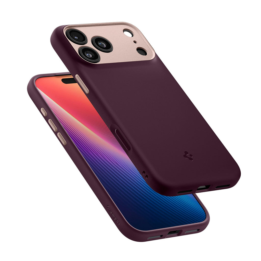 Spigen Nano Pop MagSafe dėklas iPhone 18 Pro Max / 17 Pro Max - tamsaus vyšnio spalvos -- iPhone 18 Pro Max / iPhone 17...