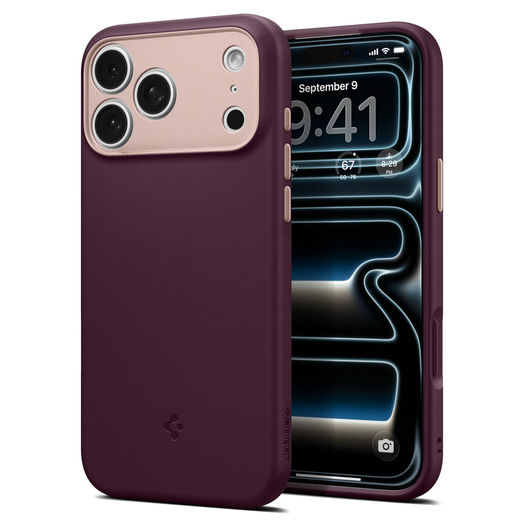 Spigen Nano Pop MagSafe dėklas iPhone 18 Pro Max / 17 Pro Max - tamsaus vyšnio spalvos -- iPhone 18 Pro Max / iPhone 17...