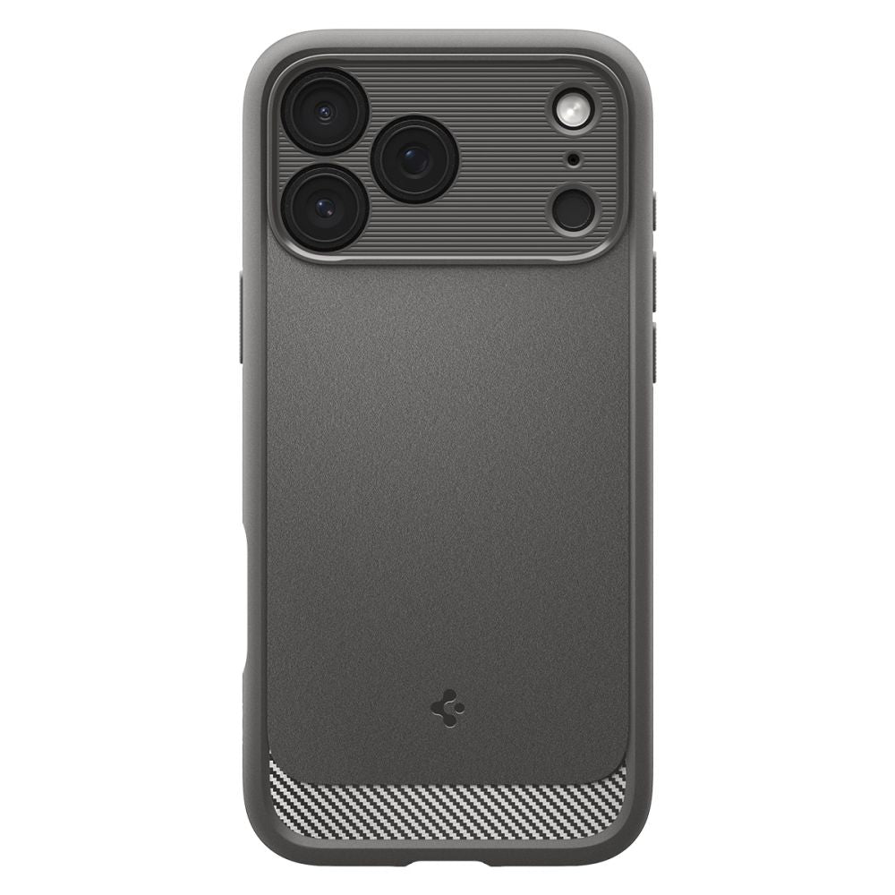 Spigen Rugged Armor MagSafe dėklas iPhone 18 Pro Max / 17 Pro Max - Pilkas -- iPhone 18 Pro Max / iPhone 17 Pro Max