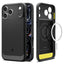 Spigen Rugged Armor MagSafe dėklas iPhone 18 Pro Max / 17 Pro Max - Matinis juodas -- iPhone 18 Pro Max / iPhone 17 Pro Max
