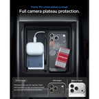 Spigen Rugged Armor MagSafe dėklas iPhone 18 Pro Max / 17 Pro Max - Matinis juodas -- iPhone 18 Pro Max / iPhone 17 Pro Max