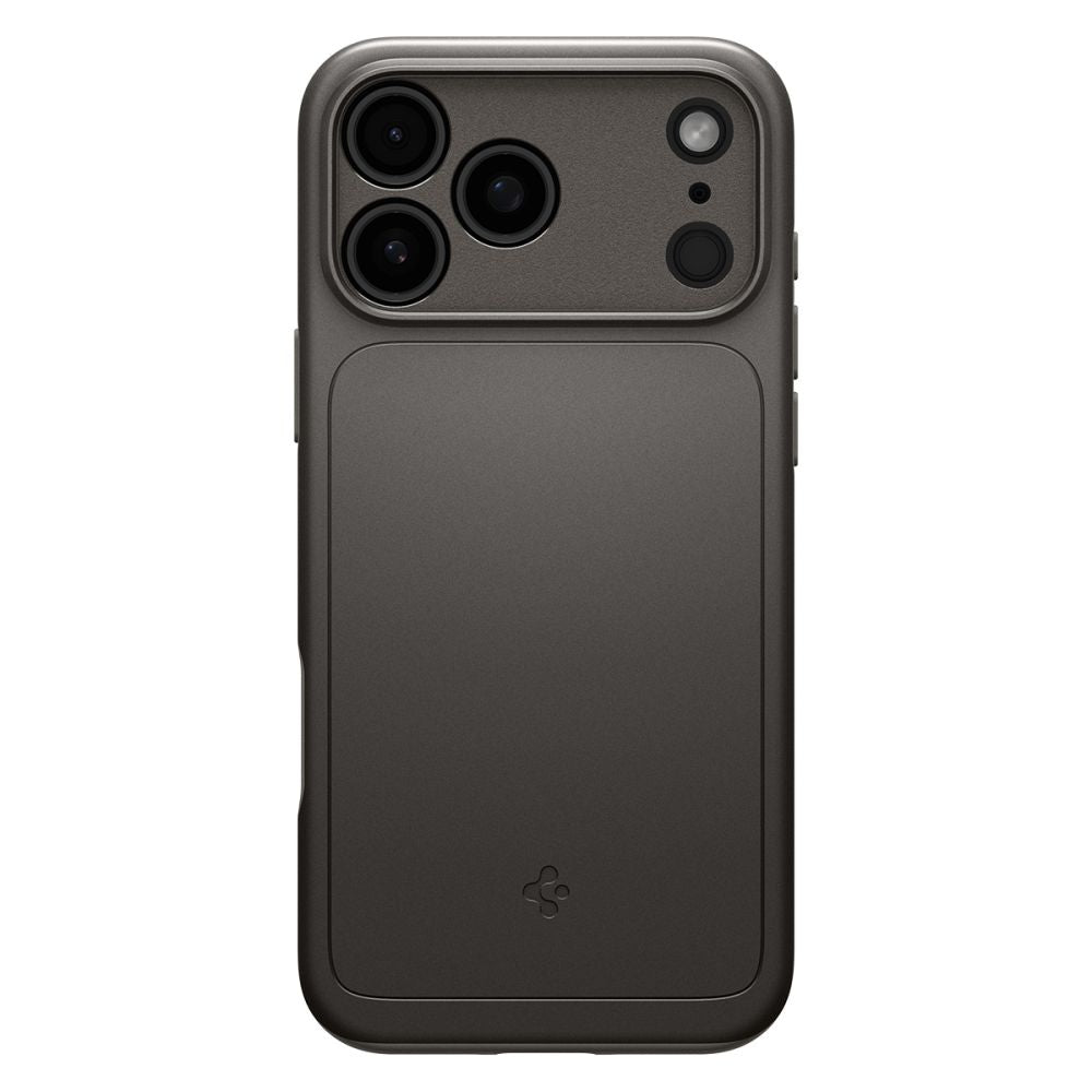 Spigen Thin Fit MagSafe dėklas iPhone 18 Pro / 17 Pro - Juodas -- iPhone 18 Pro / iPhone 17 Pro