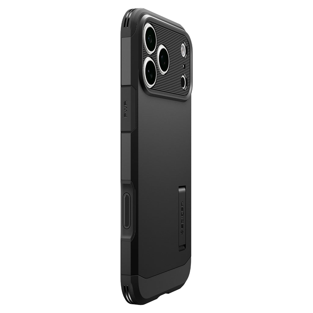Spigen Tough Armor MagSafe dėklas iPhone 18 Pro / 17 Pro - juodas -- iPhone 18 Pro / iPhone 17 Pro