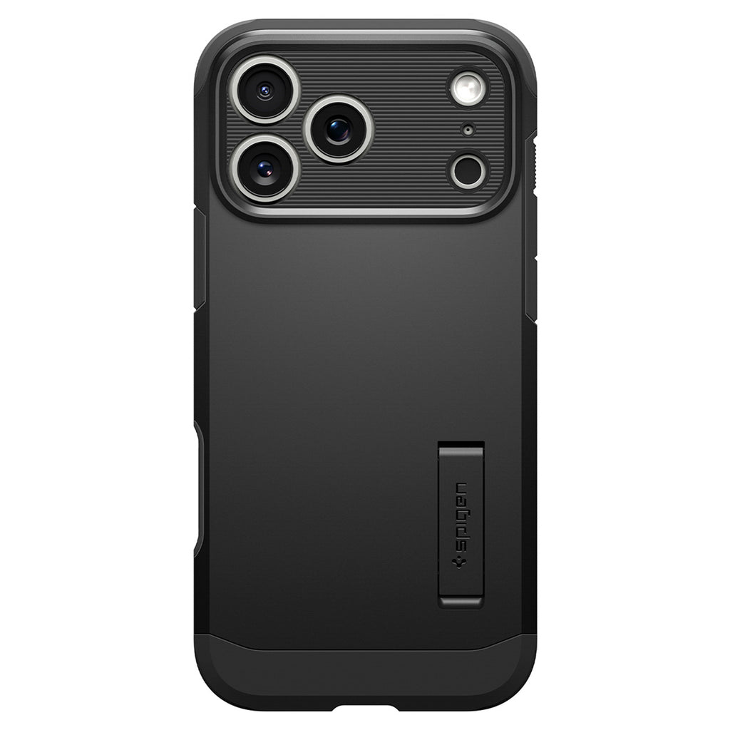 Spigen Tough Armor MagSafe dėklas iPhone 18 Pro / 17 Pro - juodas -- iPhone 18 Pro / iPhone 17 Pro