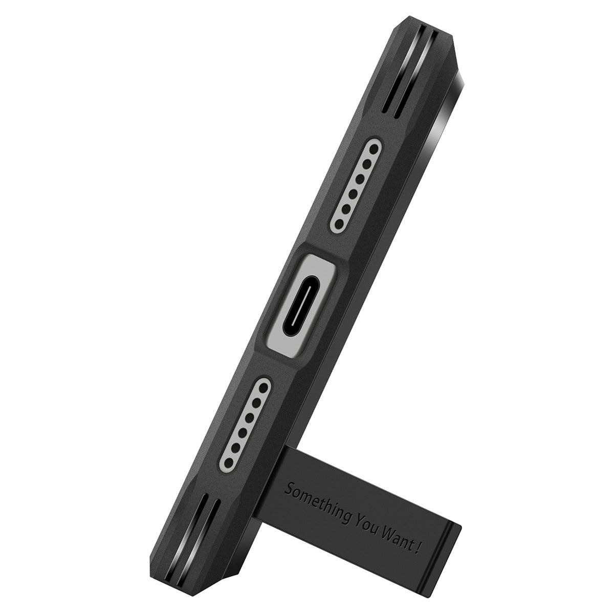 Spigen Tough Armor MagSafe dėklas iPhone 18 Pro / 17 Pro - juodas -- iPhone 18 Pro / iPhone 17 Pro