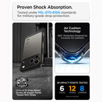 Spigen Tough Armor MagSafe dėklas iPhone 18 Pro / 17 Pro - juodas -- iPhone 18 Pro / iPhone 17 Pro