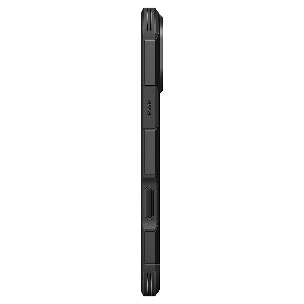 Spigen Tough Armor dėklas iPhone 18 Pro Max / 17 Pro Max - juodas -- iPhone 18 Pro Max / iPhone 17 Pro Max