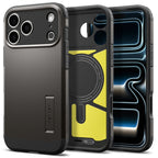 Spigen Tough Armor dėklas iPhone 18 Pro Max / 17 Pro Max - juodas -- iPhone 18 Pro Max / iPhone 17 Pro Max
