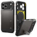 Spigen Tough Armor dėklas iPhone 18 Pro Max / 17 Pro Max - juodas -- iPhone 18 Pro Max / iPhone 17 Pro Max